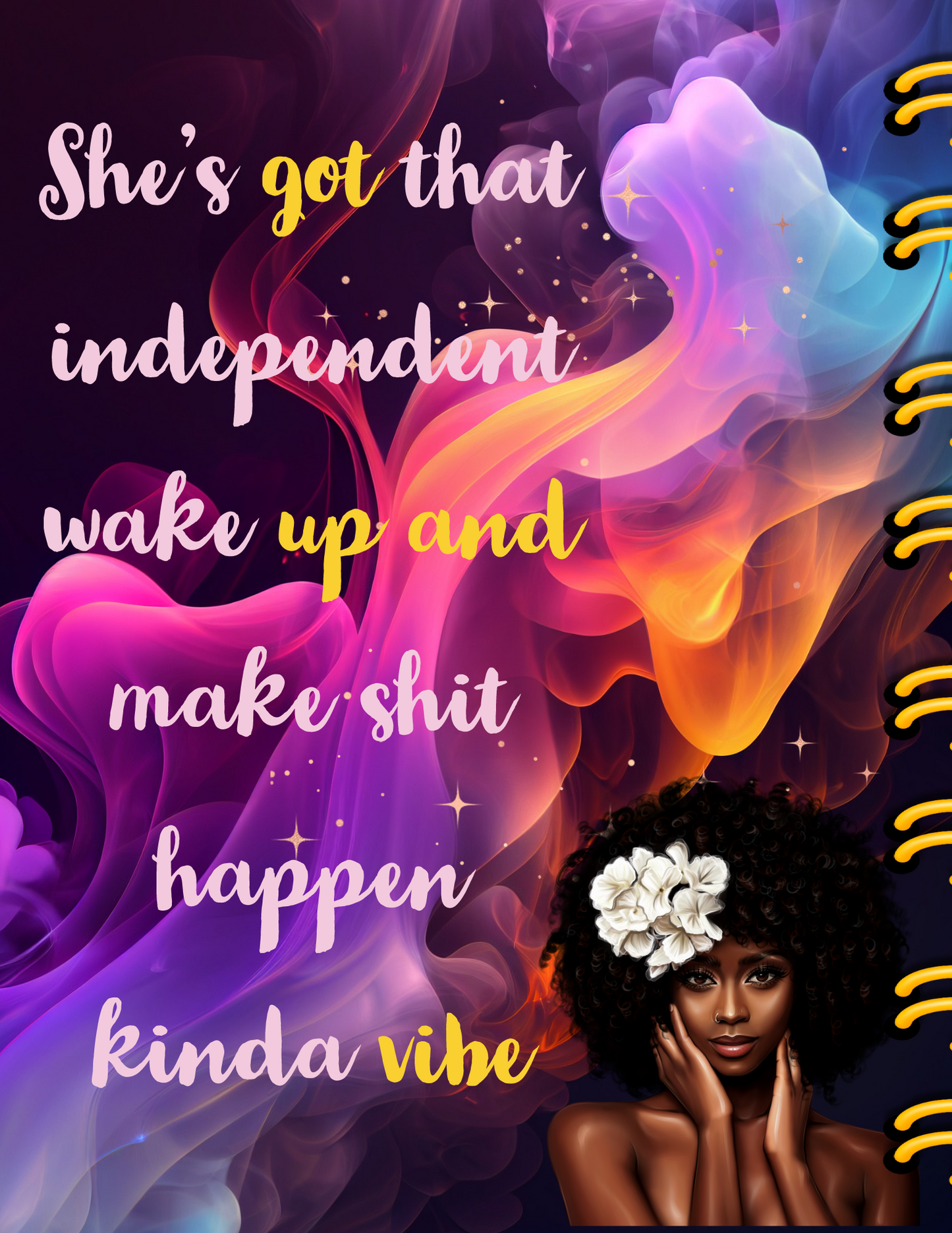 Cover: She's got that independent wake up and make shit happen kinda vibe